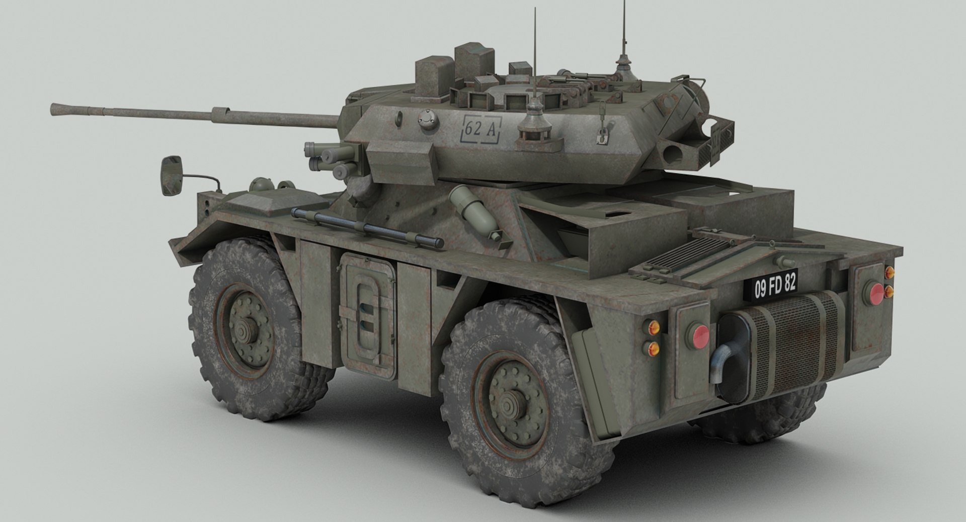 3ds British Fv 721 Fox