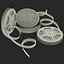 Video Film Reel 3D Models Set 2
