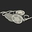 Video Film Reel 3D Models Set 2