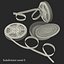Video Film Reel 3D Models Set 2