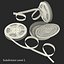 Video Film Reel 3D Models Set 2