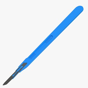 3D fm3d scalpel disposable 1 model