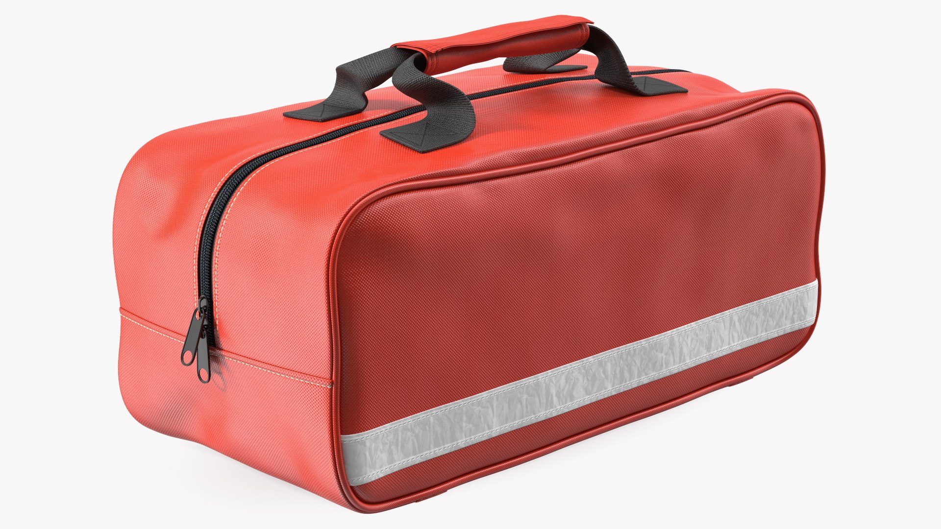 First Secure Car Travel Kit Bag Closed 3D model preview