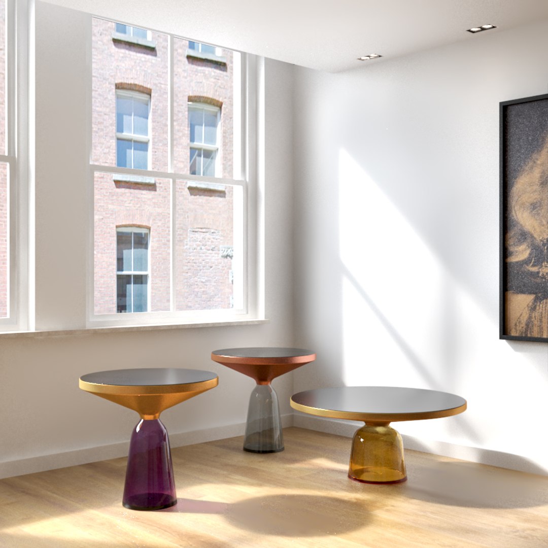 Table Classicon Bell 3d Model