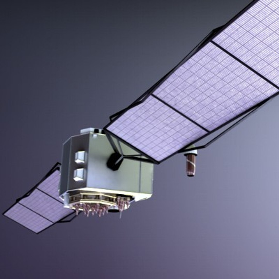 satellite 3d model