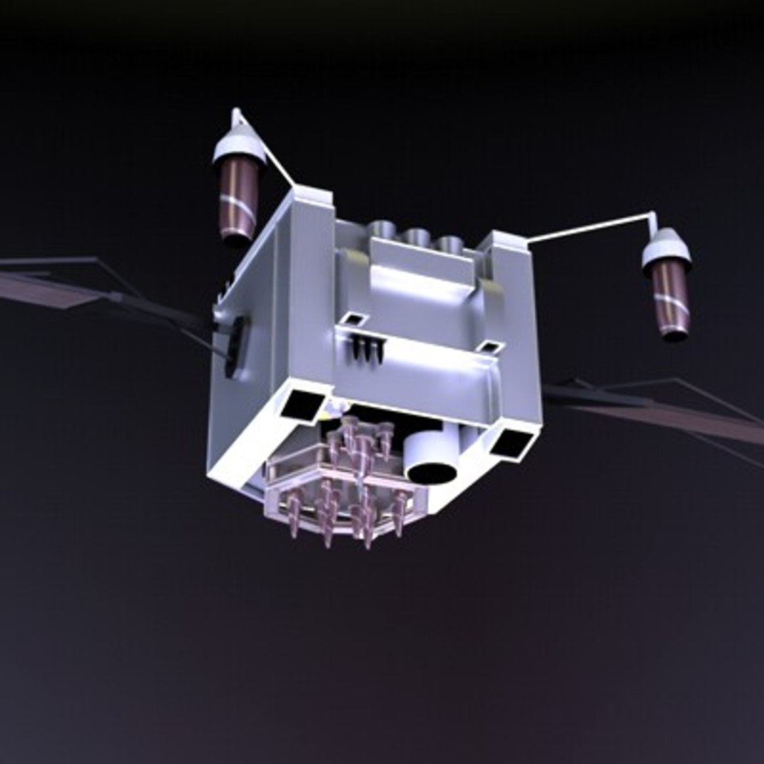 satellite 3d model