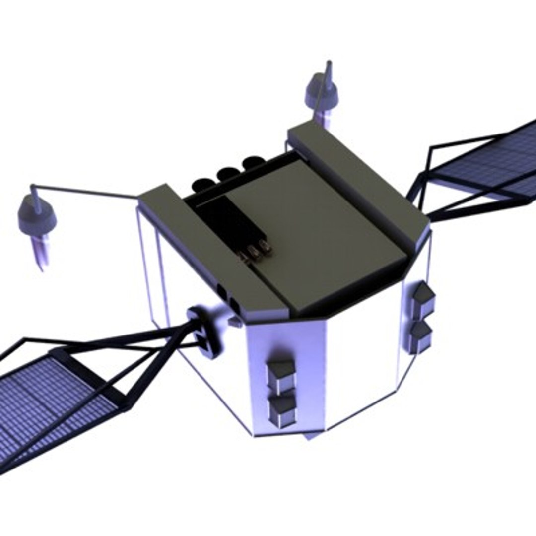 satellite 3d model