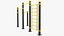 3D Street Workout Equipment Collection V3
