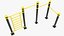 3D Street Workout Equipment Collection V3