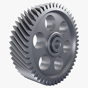 Gear Helical D335mm T96mm M1 3D model