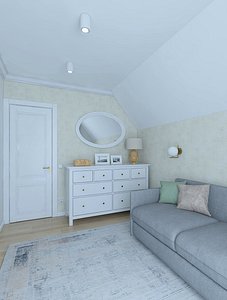 Cozy guest room