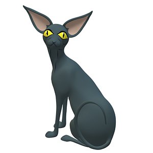 cat 3D model
