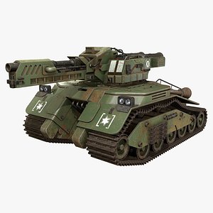Tank Concept-3-Green 3D model