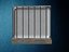 Pallet with container