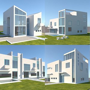 Modern Villa Collection 3D