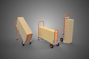 3D 3IN1 CONVERTIBLE FOLDING HANDTRUCK HAND TRUCK CART TROLLEY BOX 3 model