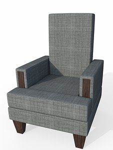 stuffed chair 3D model