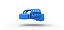 Motor Diecast V8 com duplo Supercharger Escala 1 a 25