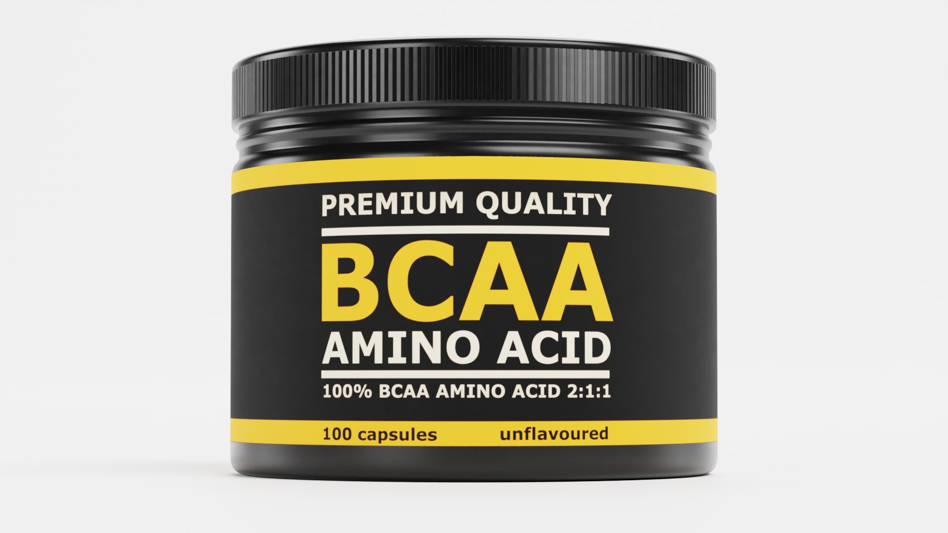 3D BCAA Model - TurboSquid 2082096