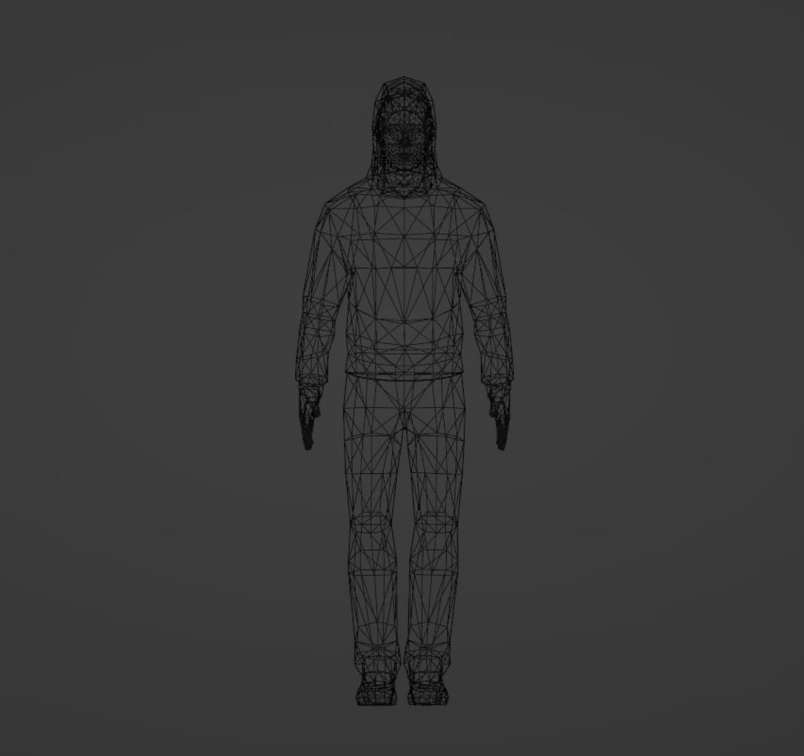 Cry Of Fear - Book Simon Body Only Model - TurboSquid 2188445
