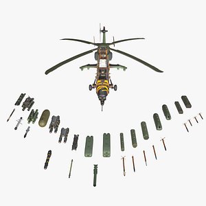 3D model EC-665 Tiger HAD France 2 Basic Animation