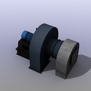 low-poly ventilation 3d 3ds