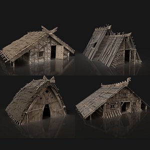 norseman viking building model