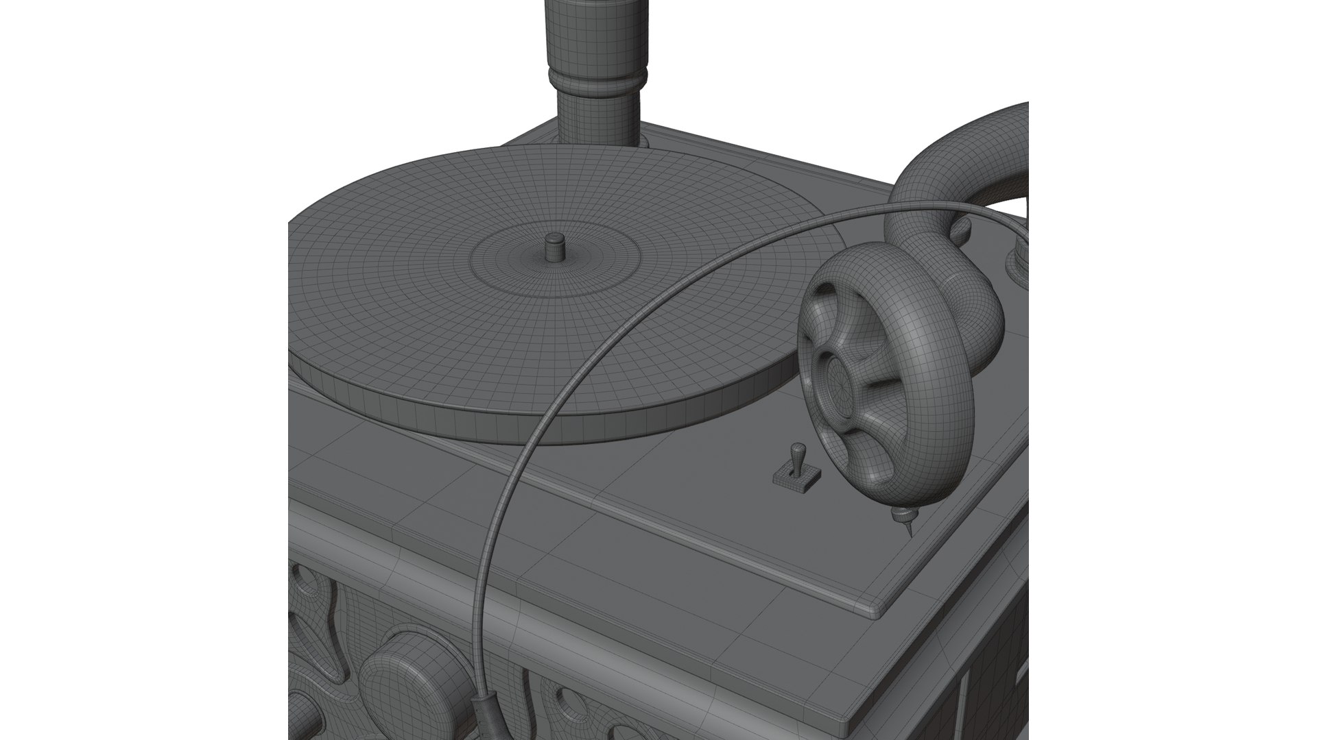 3D Old vinyl plate player gramophone https://p.turbosquid.com/ts-thumb/1S/Prl86J/Ci/1080_render_12/jpg/1761124240/1920x1080/fit_q87/9ef334a12cbf708c8325f3b1764cff3e3f43ee4d/1080_render_12.jpg