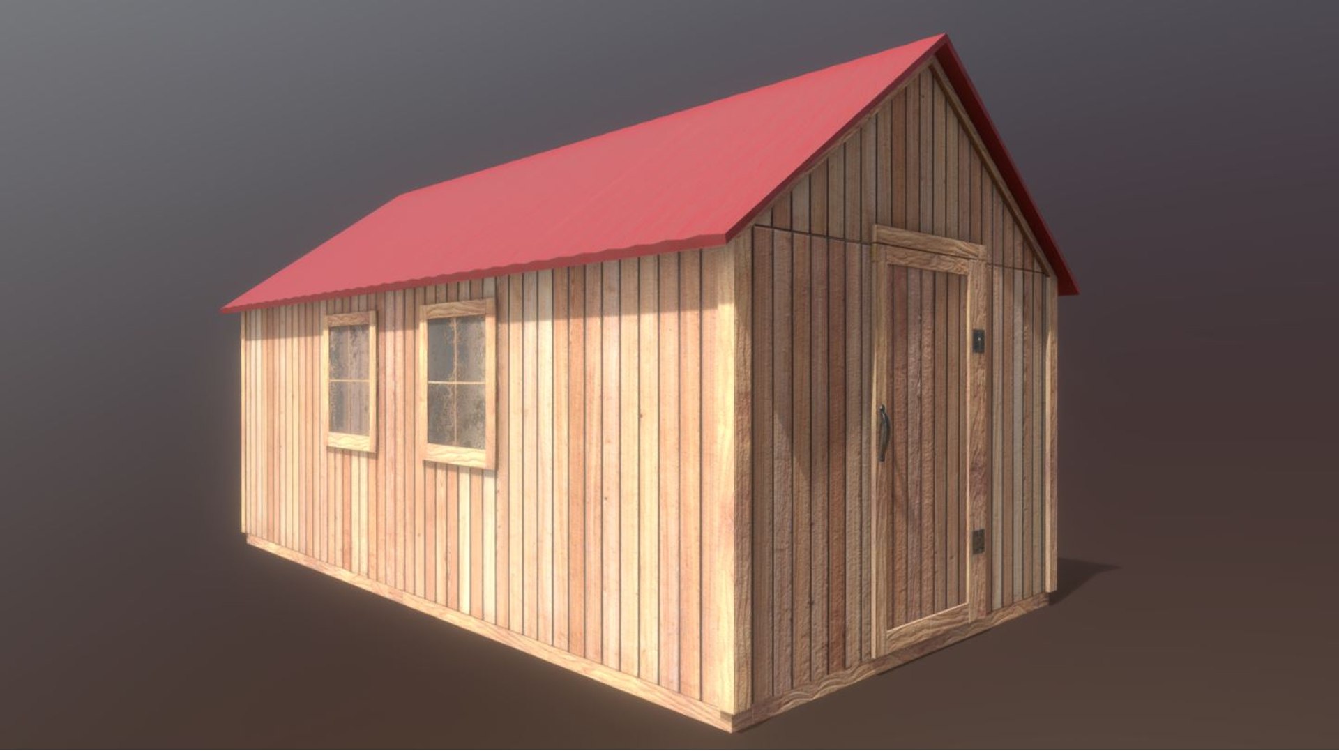 Modular Shed 3D Model - TurboSquid 1451975