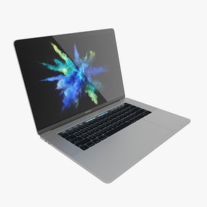 macbook pro touch bar 3D model