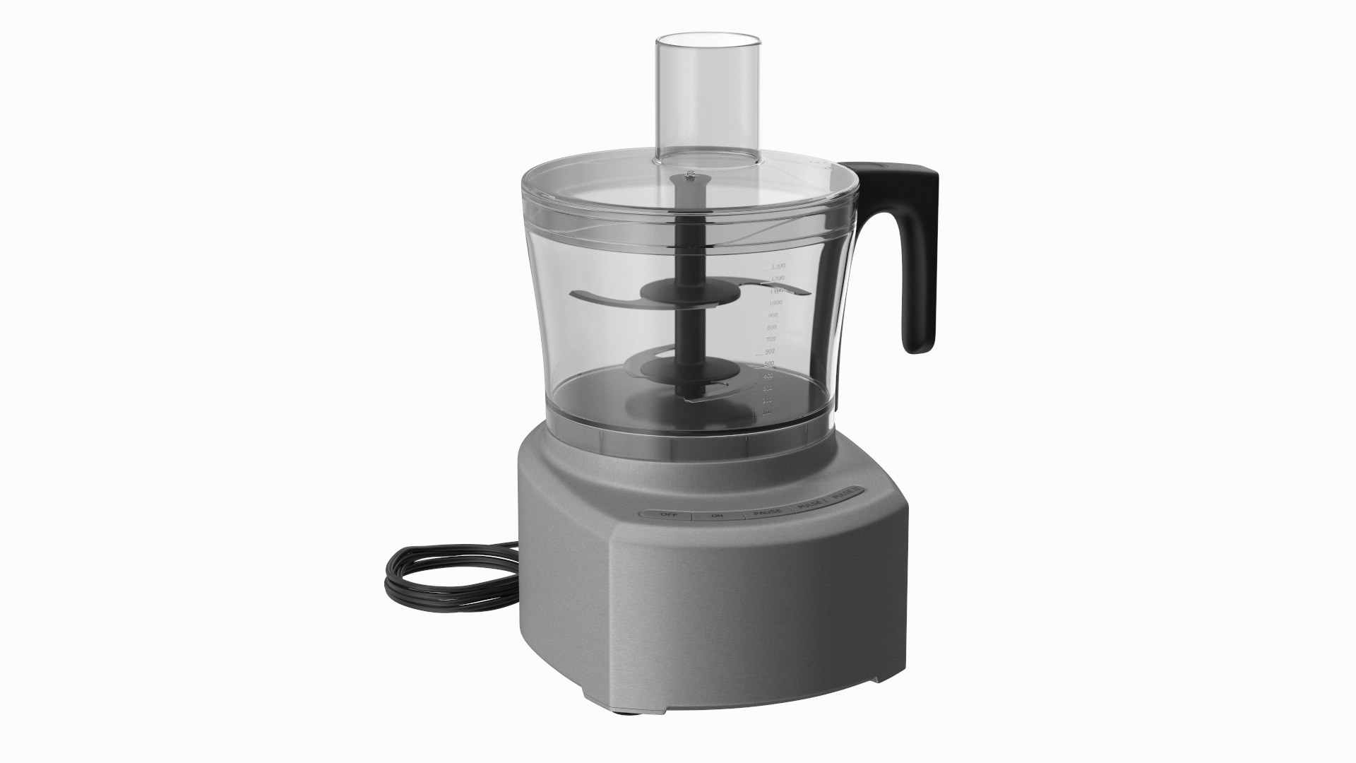 Electric Food Processor 3D model TurboSquid 2134063