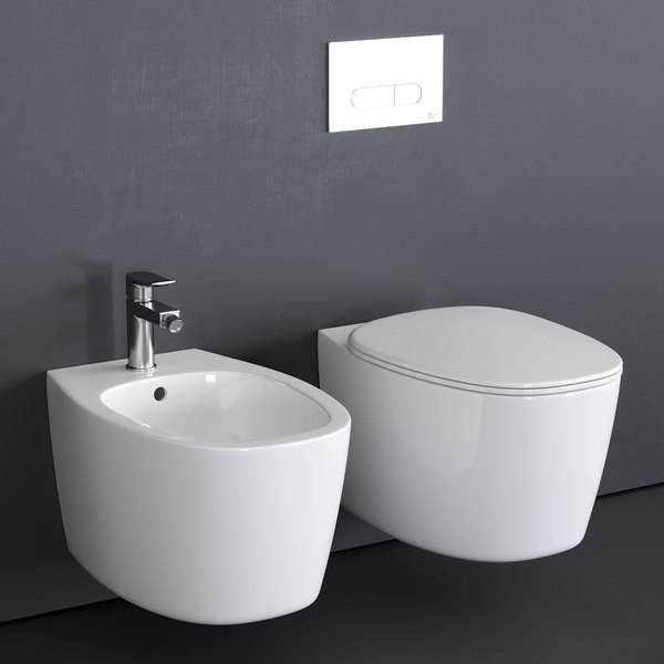 modelo 3d Inodoro suspendido Ideal Standard Dea - TurboSquid 1508594