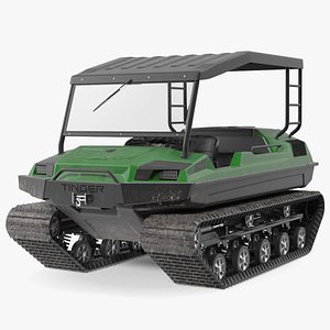 3D model ATV Tinger Track Dirty