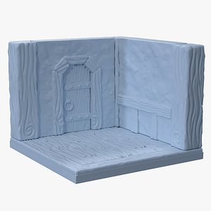 Tavern Walls DnD Set 3D print model