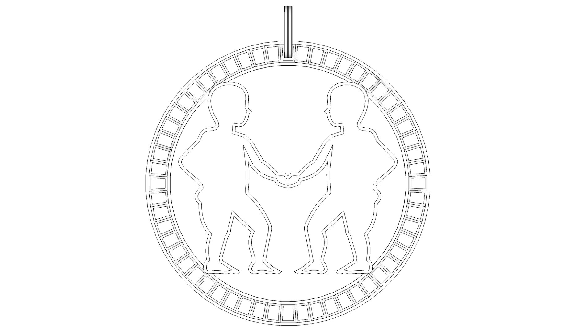 Zodiac Necklace Pendant 3D model https://p.turbosquid.com/ts-thumb/1S/iDaj7e/qx/gemini6/jpg/1641391306/1920x1080/fit_q87/15380fe23c58864b1162baefe9a8baa5449f4d32/gemini6.jpg
