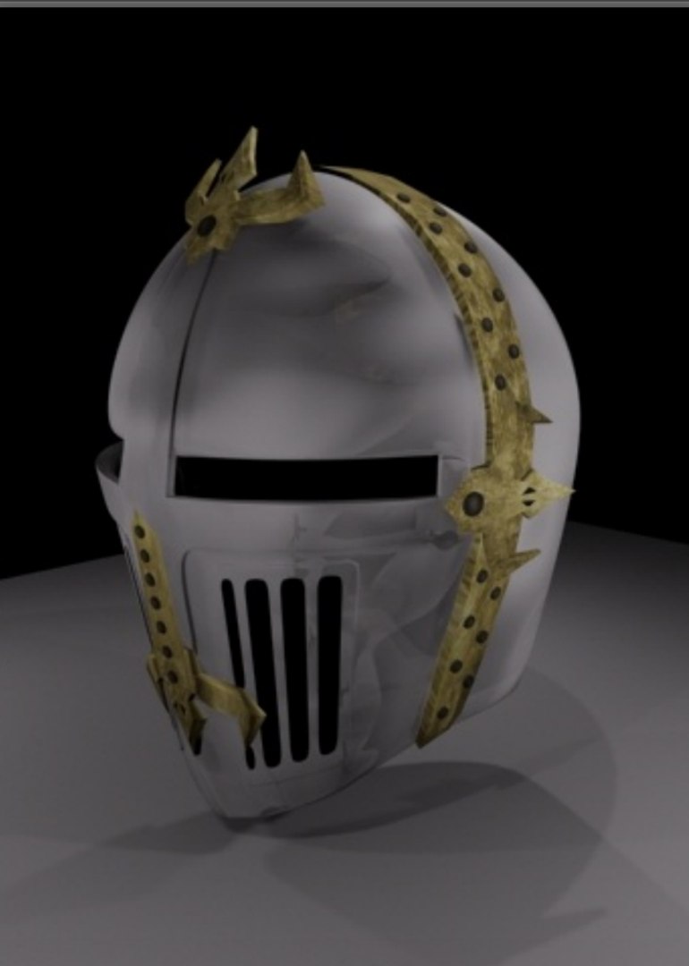 Free Knight S Helmet 3d Model