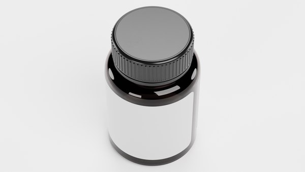 3D Pill Bottle 4 - TurboSquid 1770532