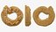 Sesame Ring Cookie - 3D Scanned