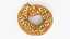 Sesame Ring Cookie - 3D Scanned