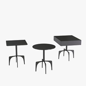 3d model of furniture clark gray table