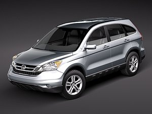 3d model honda crv cr-v suv