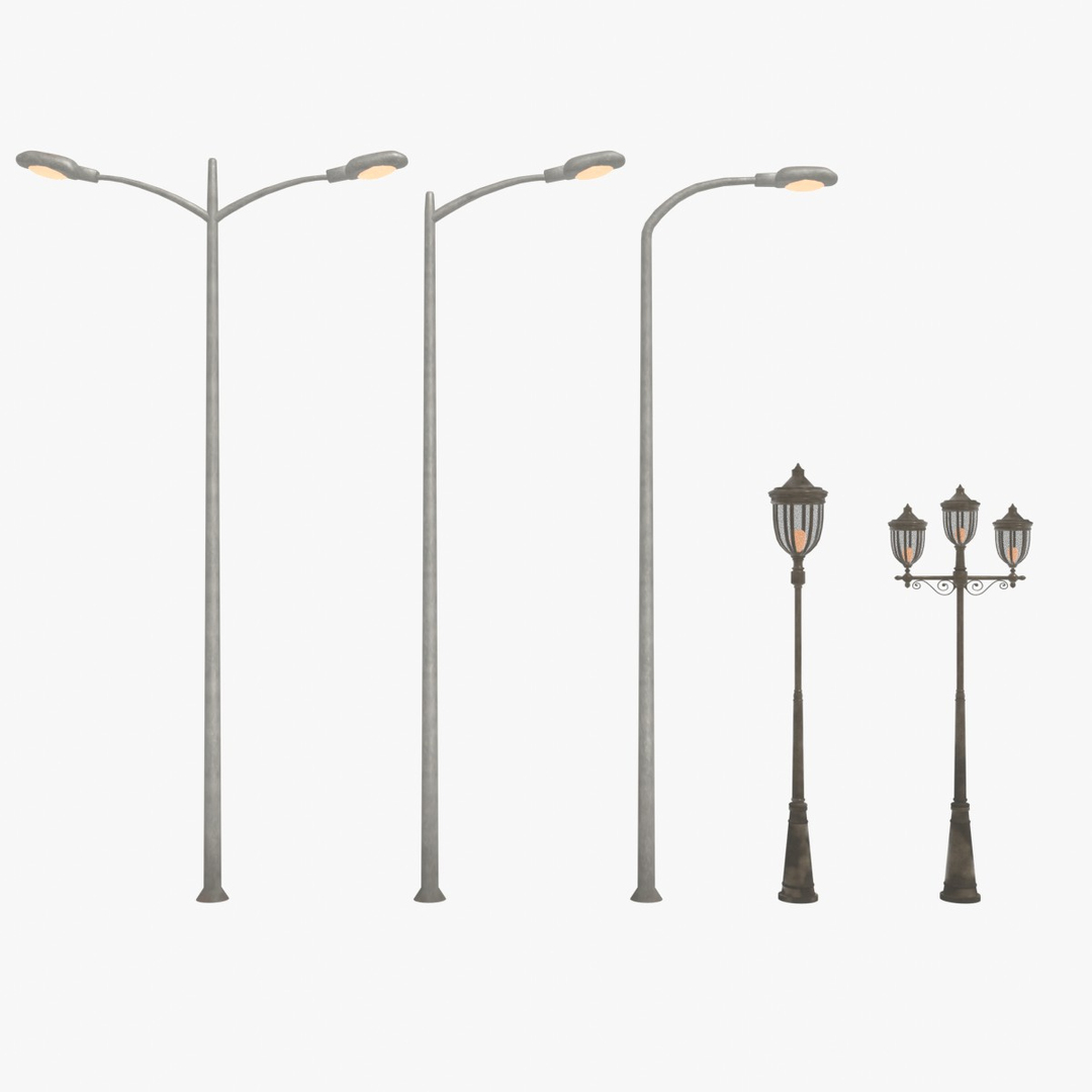 Street Light 3d Model Turbosquid 1696868