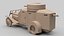 3D Lancia 1ZM Armoured Car