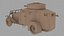 3D Lancia 1ZM Armoured Car
