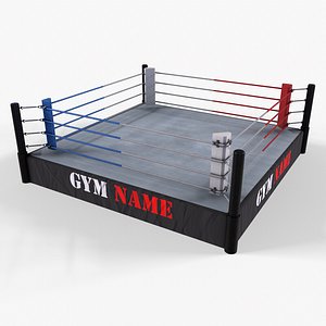 3D PBR Boxing Ring - Type A
