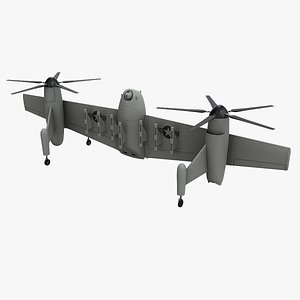 3D Sikorsky Nomad VTOL UAS - White