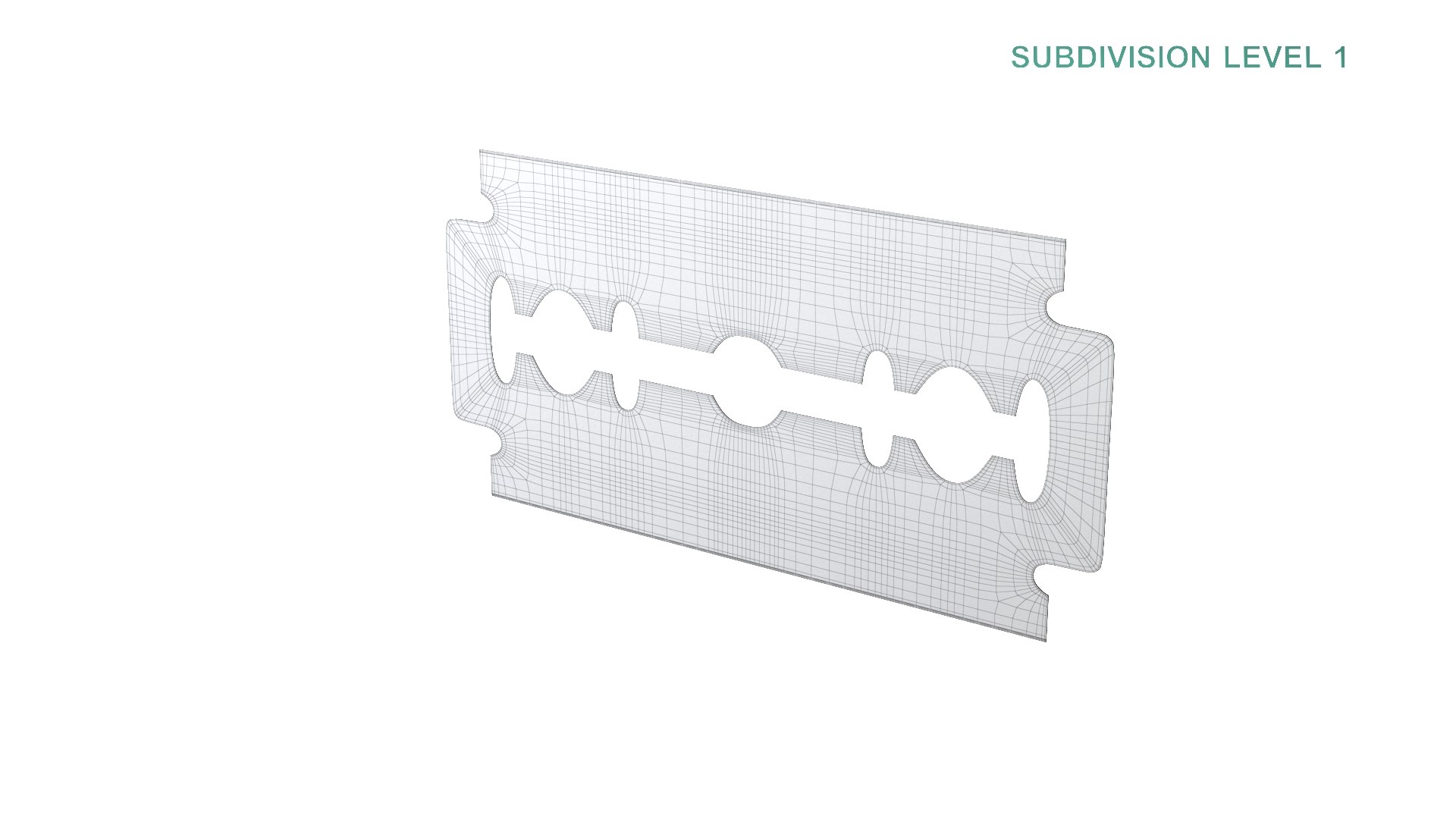 Razor Blade 3D model - TurboSquid 1780937