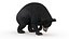sloth bear animal 3D