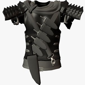 armor chestplate berserk 3d model