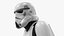 Star Wars Imperial Stormtrooper Running with Blaster 3D model